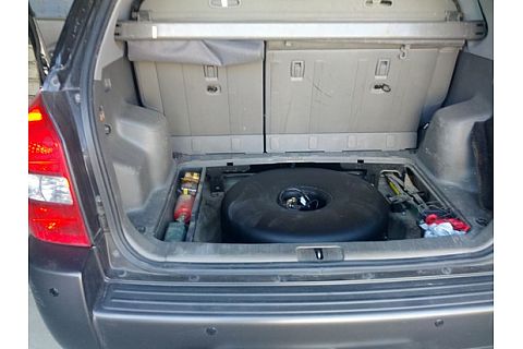 portbagaj Hyundai Tucson cu instalatie gpl montaj ultra gaz